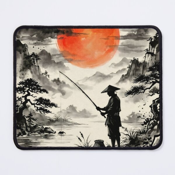 Item preview, Crimson Sun Fisherman designed and sold by Tnerv.