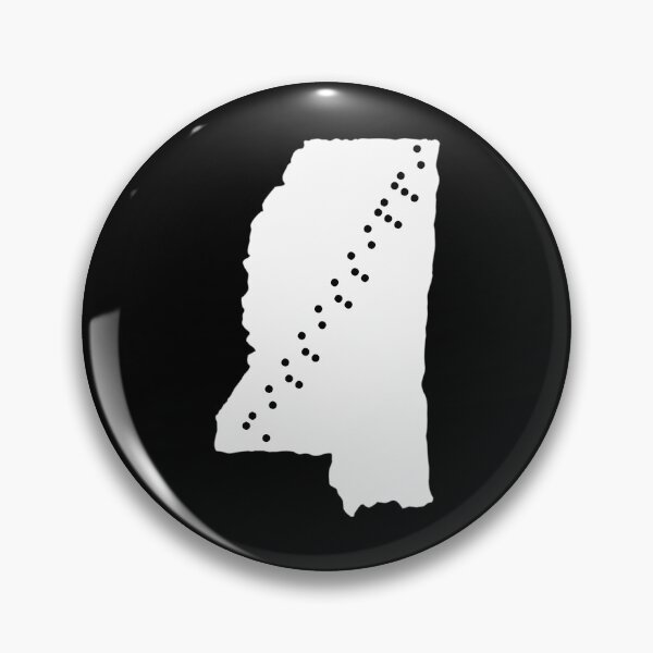 Item preview, Mississippi State Shape Braille Shirt designed and sold by sebasssaalinde.