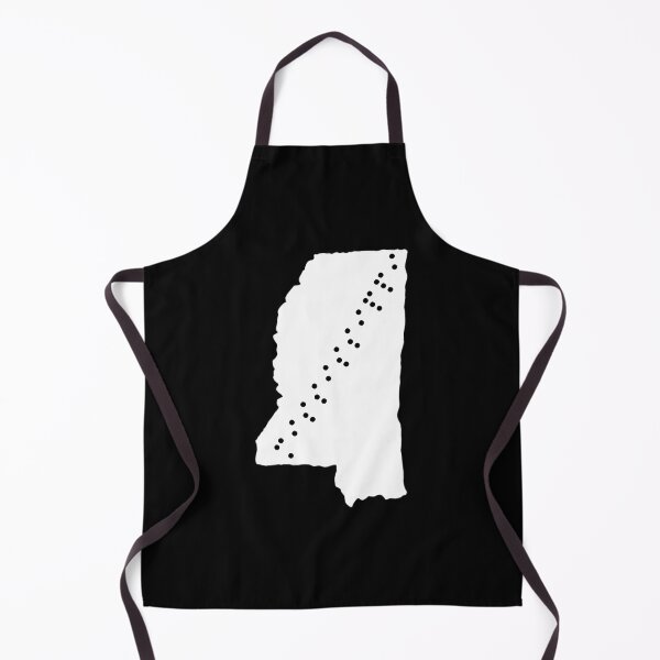 Item preview, Mississippi State Shape Braille Shirt designed and sold by sebasssaalinde.