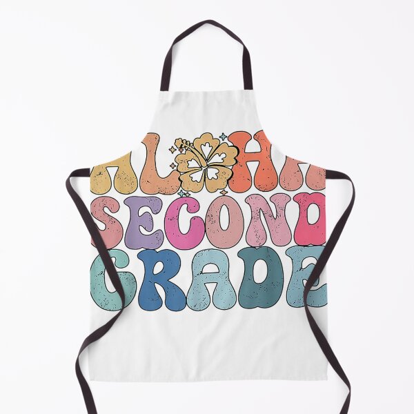 Item preview, Retro Aloha Second Grade Teacher Life Summer Beach Vacation T-Shirt designed and sold by KTY-NUSS.