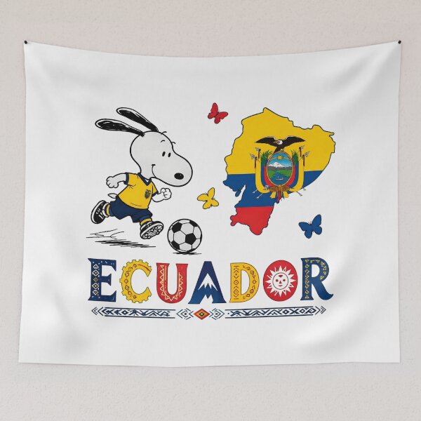 Item preview, Snoopy Ecuador Team World Cup 2026 designed and sold by Har-vee.