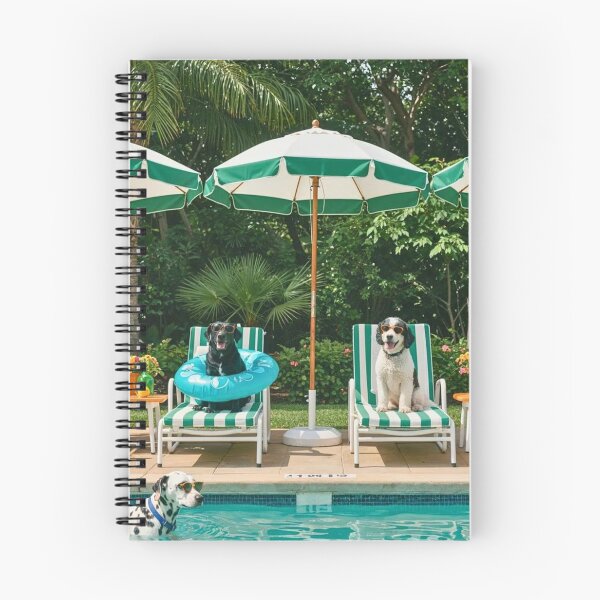 Item preview, Dogs by Pool designed and sold by robeldevyn.