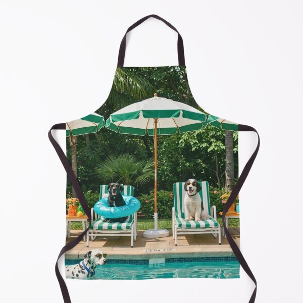 Item preview, Dogs by Pool designed and sold by robeldevyn.