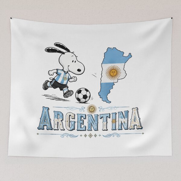 Item preview, Snoopy Argentina Team World Cup 2026 designed and sold by Har-vee.