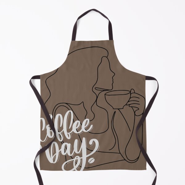 Item preview, Minimalist Woman Coffee Day Line Art Illustration designed and sold by ranivibes008.