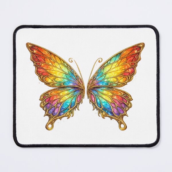Item preview, Rainbow Butterfly Pride Art Colorful Queer Transformation Design LGBTQ Rainbow Gift designed and sold by ArtByTripti.