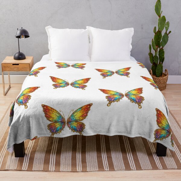 Item preview, Rainbow Butterfly Pride Art Colorful Queer Transformation Design LGBTQ Rainbow Gift designed and sold by ArtByTripti.