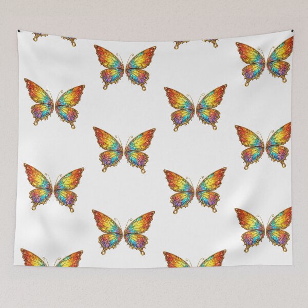 Item preview, Rainbow Butterfly Pride Art Colorful Queer Transformation Design LGBTQ Rainbow Gift designed and sold by ArtByTripti.