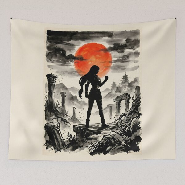 Item preview, Tifa Lockhart Sumi e designed and sold by Tnerv.