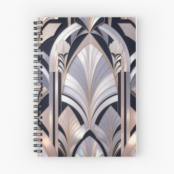 Item preview, Art Deco Black and Gold Geometric Pattern designed and sold by IntelliMindDesigns.