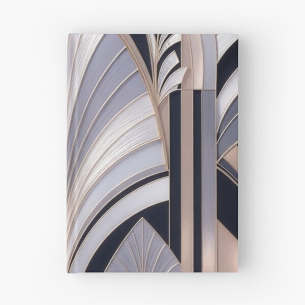 Item preview, Art Deco Black and Gold Geometric Pattern designed and sold by IntelliMindDesigns.