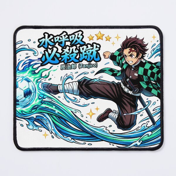 Item preview, Water Wave Sword Fighter - Elemental Anime Soccer Striker Art designed and sold by MugenAnime.