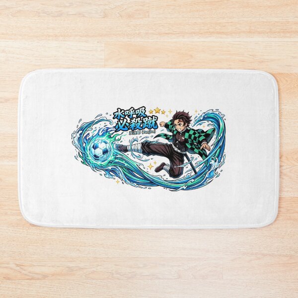 Item preview, Water Wave Sword Fighter - Elemental Anime Soccer Striker Art designed and sold by MugenAnime.