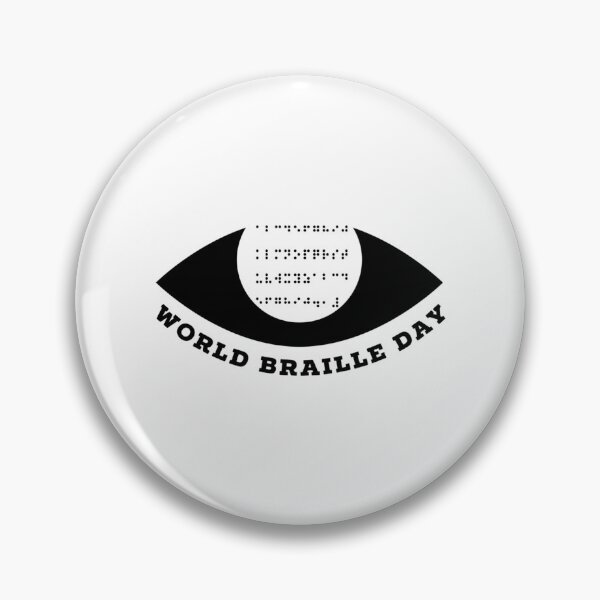 Artikelvorschau, Welttag der Brailleschrift am 4. Januar für blinde Männer und Frauen entworfen und verkauft von sebasssaalinde.