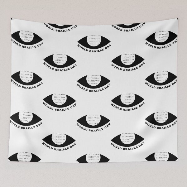 Item preview, World Braille Day January 4Th For Blind Men And Women designed and sold by sebasssaalinde.