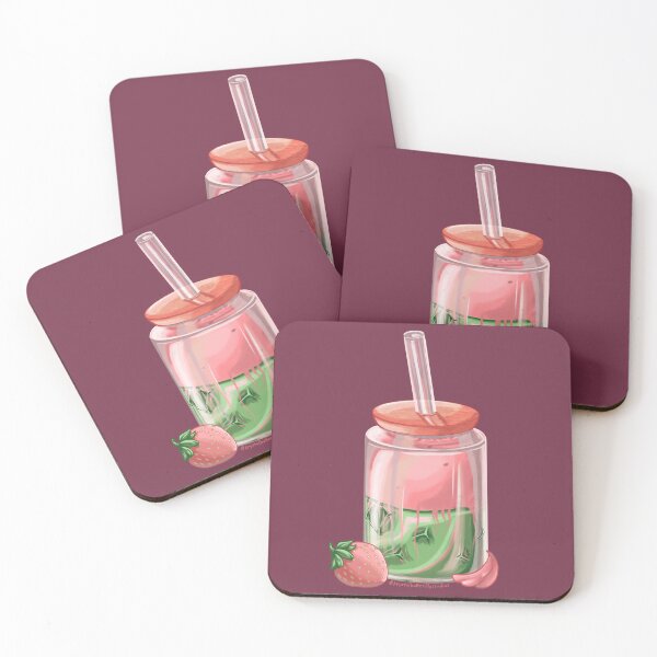 Item preview, Strawberry Cold Foam Matcha designed and sold by KrystalBStudios.