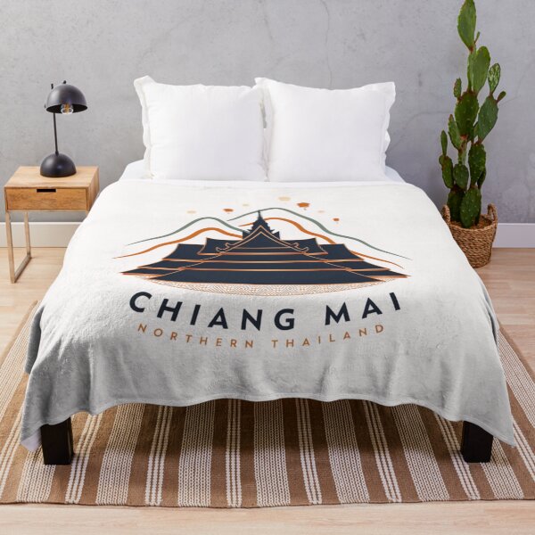 Item preview, World travel fly to Chiangmai Thailand Thai travel gift , brafdesign designed and sold by Brafdesign.