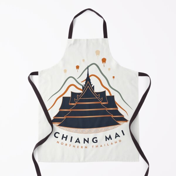 Item preview, World travel fly to  Chiangmai Thailand Thai travel gift , brafdesign  designed and sold by Brafdesign.