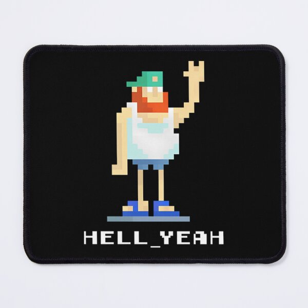 Item preview, Hell Yeah Pixel  designed and sold by Pixelb00nz8Bit.