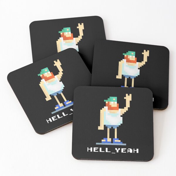 Item preview, Hell Yeah Pixel  designed and sold by Pixelb00nz8Bit.