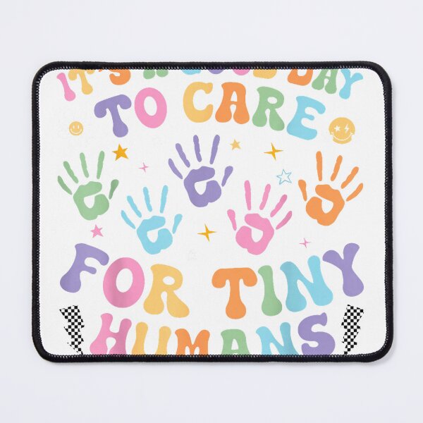 Item preview, Retro Its A Good Day to Care for Tiny Humans Daycare Teacher T-Shirt designed and sold by SavsMerch.