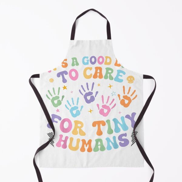 Item preview, Retro Its A Good Day to Care for Tiny Humans Daycare Teacher T-Shirt designed and sold by SavsMerch.