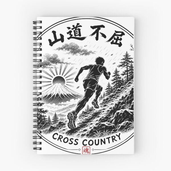 Item preview, Sando Fukutsu Unbreakable Japanese Cross Country Sticker/T-Shirt Art designed and sold by Locker39.