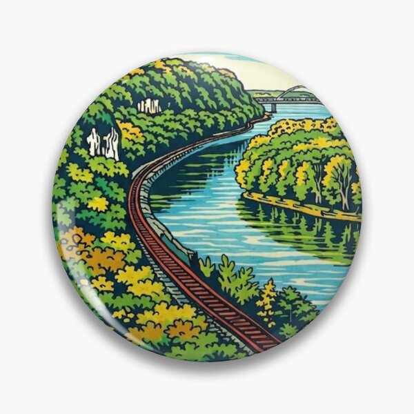 Item preview, Mississippi Palisades designed and sold by yunamaliskova.