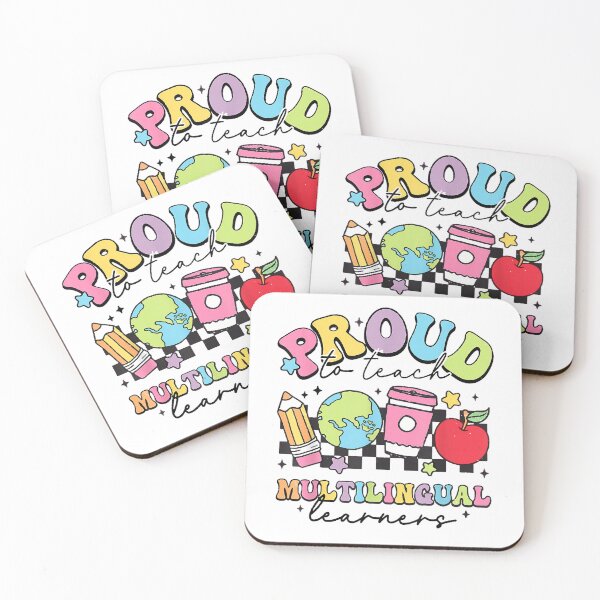 Item preview, Retro Proud to Teach Multilingual Learners English Teacher T-Shirt designed and sold by Ascendly.