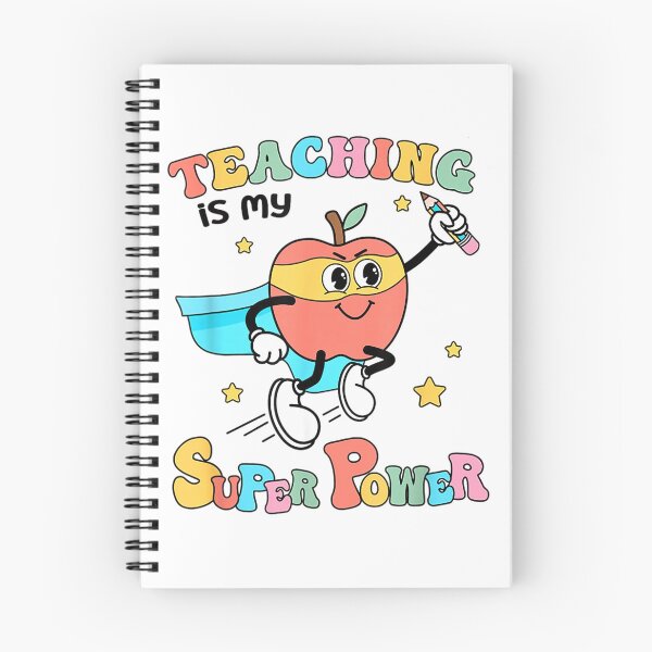 Item preview, Retro Teaching is My Superpower Apple Teacher Appreciation T-Shirt designed and sold by kevincuellar.