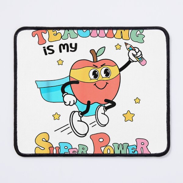 Item preview, Retro Teaching is My Superpower Apple Teacher Appreciation T-Shirt designed and sold by kevincuellar.