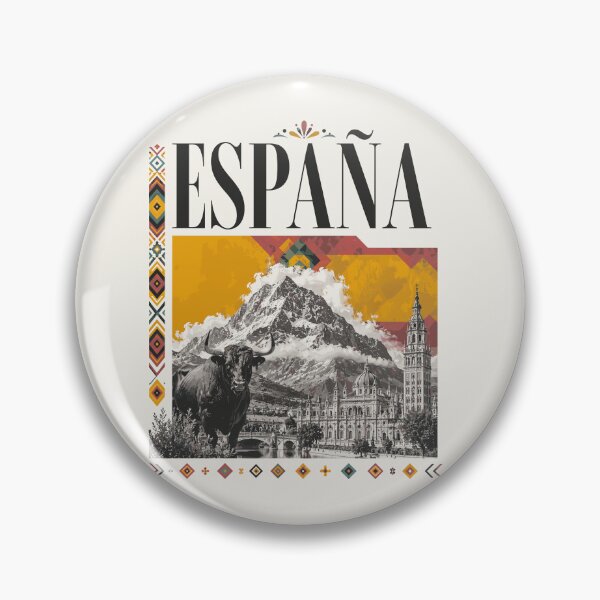 Item preview, Spain Mountain Bull and Madrid designed and sold by AtuqStudio.