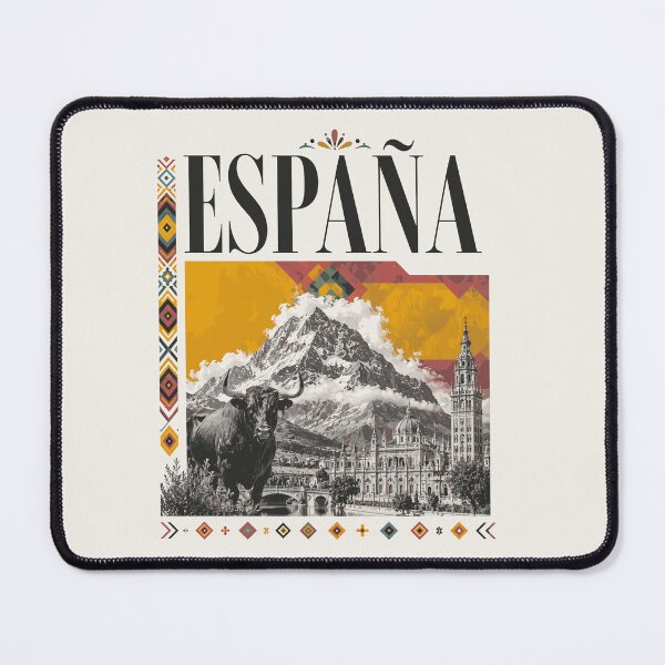 Item preview, Spain Mountain Bull and Madrid designed and sold by AtuqStudio.