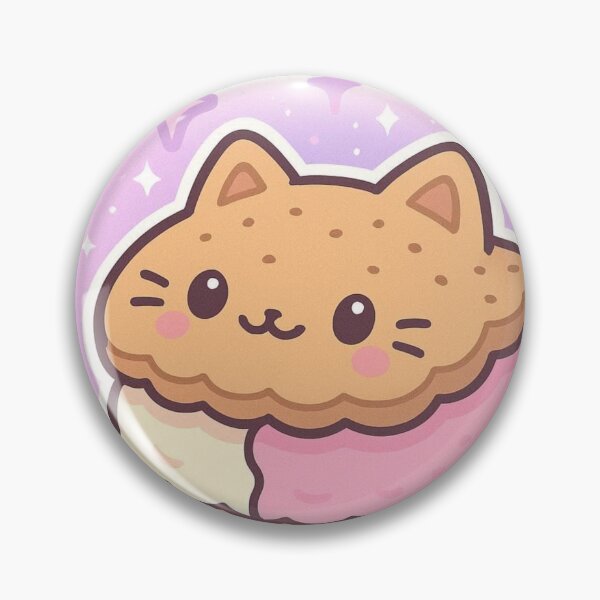 Item preview, Space Cookie Cat - Kawaii Style designed and sold by conamor-bymel.