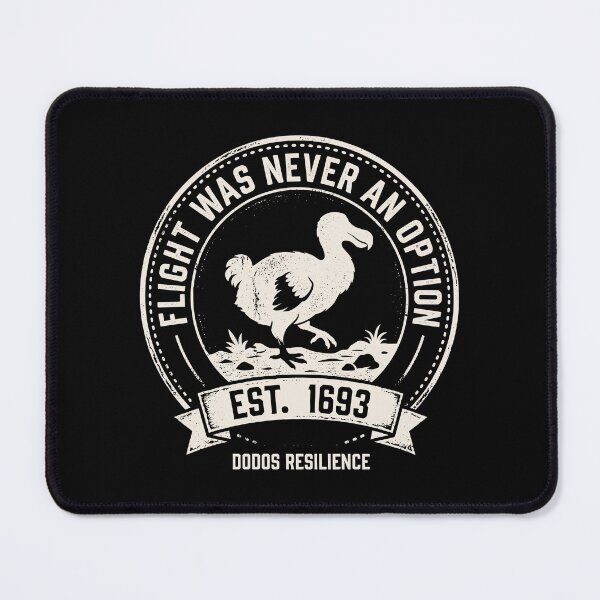Item preview, Flight Was Never An Option Dodo Bird Distressed Vintage JUN-233 designed and sold by noberic.
