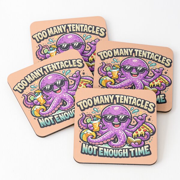 Item preview, Too Many Tentacles Octopus designed and sold by Weirdwildco69.