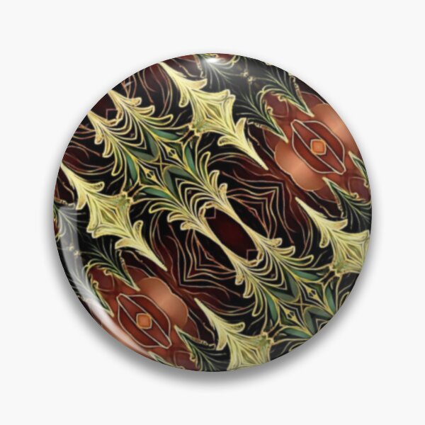 Item preview, Autumn Pinecone Pattern designed and sold by Shy Fractal Designs.