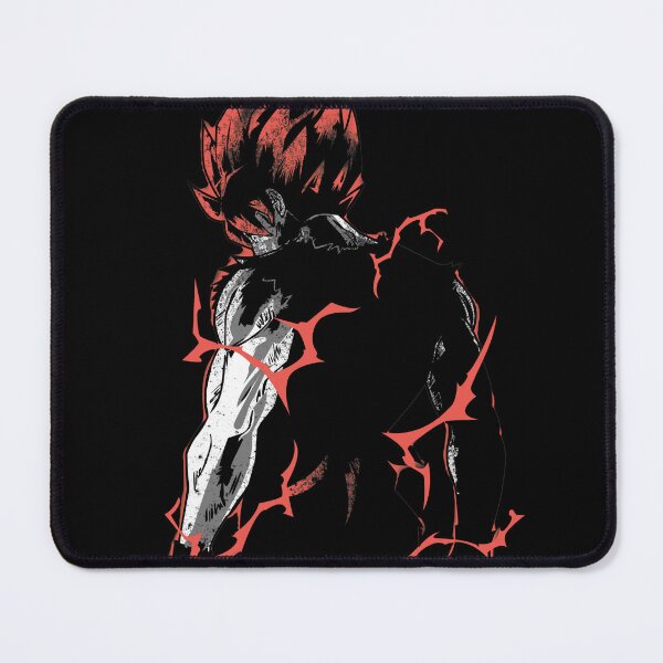 Item preview, Red Aura Anime Warrior Silhouette – Vintage Manga Power Up designed and sold by Shanker-studio.