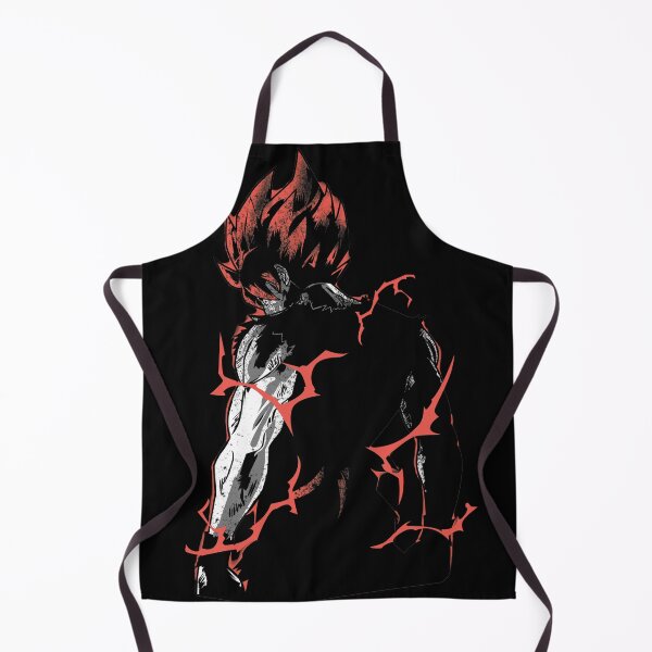 Item preview, Red Aura Anime Warrior Silhouette – Vintage Manga Power Up designed and sold by Shanker-studio.