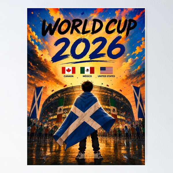 Item preview, Scotland World Cup 2026 Fan Pride designed and sold by wildexperience.