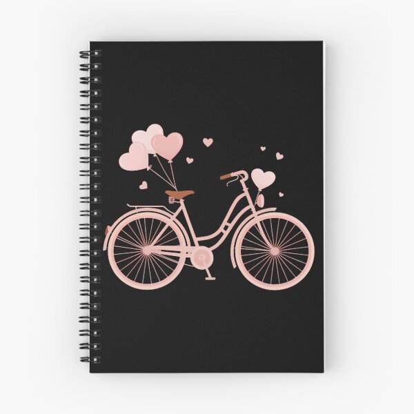 Item preview, Valentines Day Love Heart Balloons Cyclist designed and sold by SapfireStuArt.