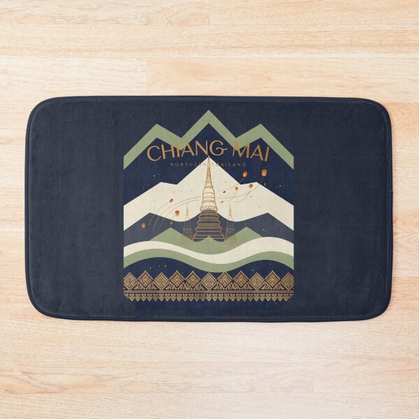 Item preview, World travel fly to  Chiangmai Thailand culture travel gift , brafdesign  designed and sold by Brafdesign.