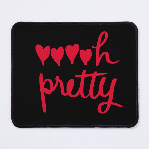 Item preview, Cute Oooh Pretty Red Hearts Typography designed and sold by artworkathome.