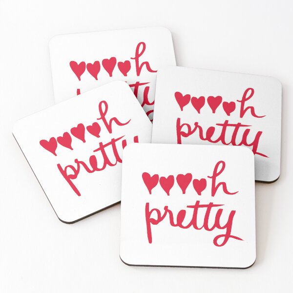 Item preview, Cute Oooh Pretty Red Hearts Typography designed and sold by artworkathome.