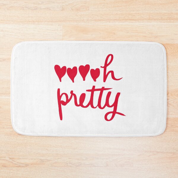 Item preview, Cute Oooh Pretty Red Hearts Typography designed and sold by artworkathome.