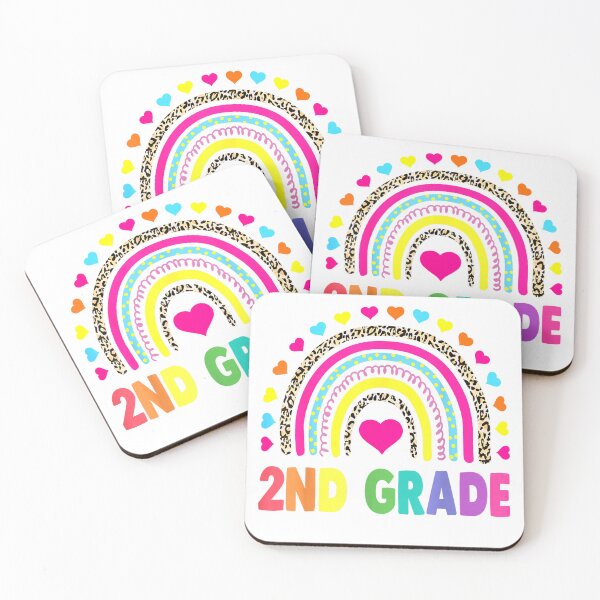 Item preview, Second Grade Rainbow Girls Boys Teacher Team 2nd Grade Squad T-Shirt designed and sold by SavsMerch.