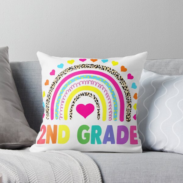 Item preview, Second Grade Rainbow Girls Boys Teacher Team 2nd Grade Squad T-Shirt designed and sold by SavsMerch.
