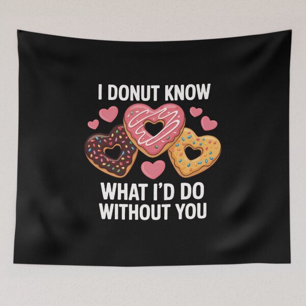 Item preview, Valentines Day I Donut Know Boys Girls Kids Toddlers designed and sold by SapfireStuArt.