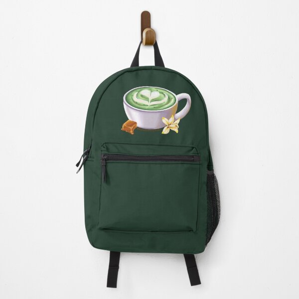 Item preview, Caramel Hot Matcha Latte designed and sold by KrystalBStudios.