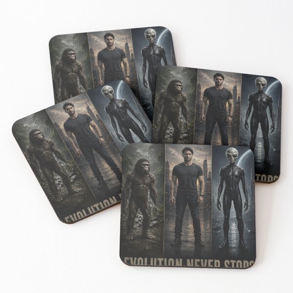 Item preview, Evolution Never Stops designed and sold by UFOh Yeah!.
